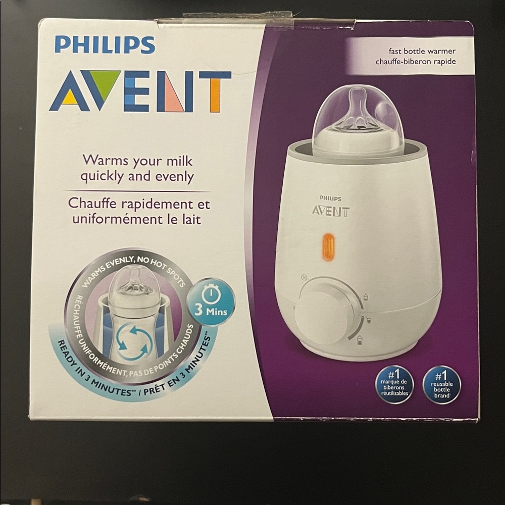 Philips Avent White Fast Bottle Warmer - Picture 3 of 5